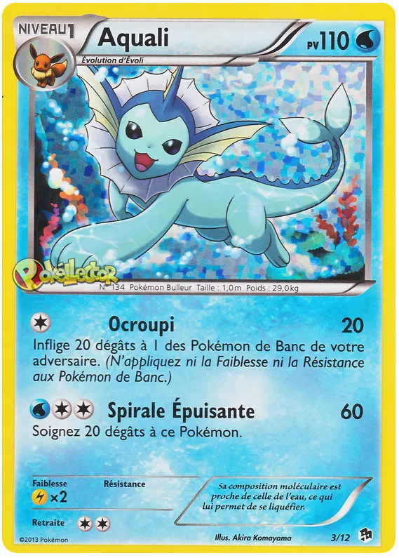 Vaporeon - McDonald's Collection (2013) #3