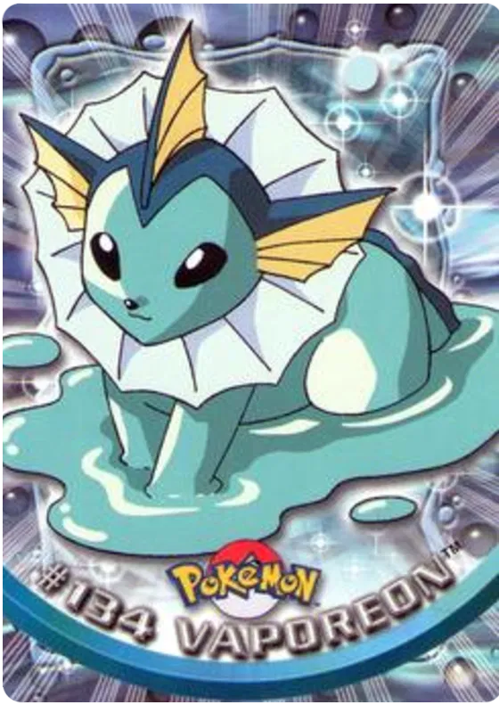 Vaporeon - Topps Series 3 #134