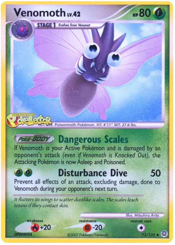 Venomoth - Secret Wonders #73