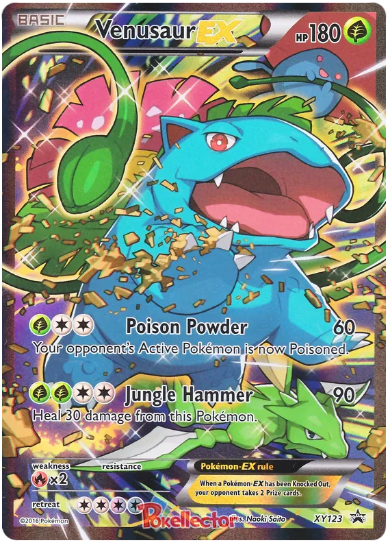 Venusaur EX - XY Promos #123