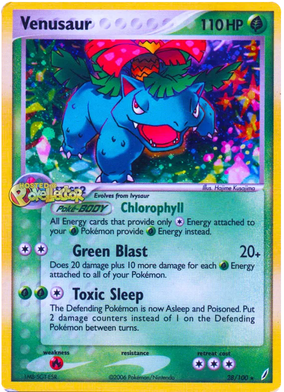 Venusaur - EX Crystal Guardians #28