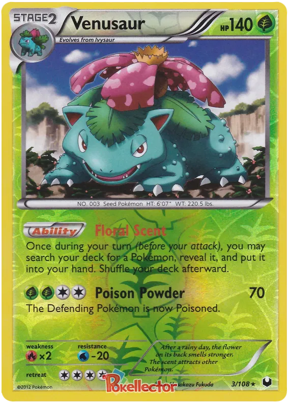 Venusaur - Dark Explorers #3