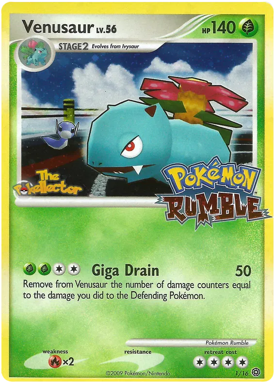 Venusaur - Pokemon Rumble #1