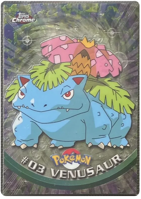 Venusaur - Topps Series 1 #3