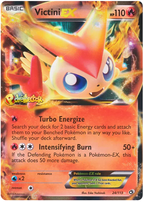 Victini EX - Legendary Treasures #24