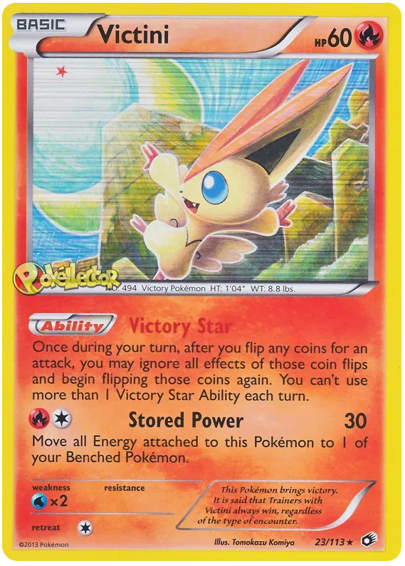 Victini - Legendary Treasures #23