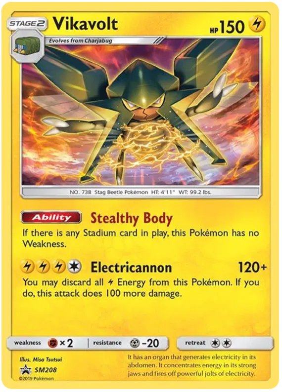 Vikavolt - Sun & Moon Promos #208