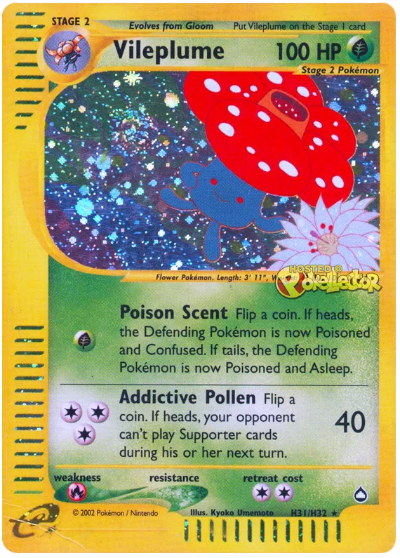 Vileplume - Aquapolis #31