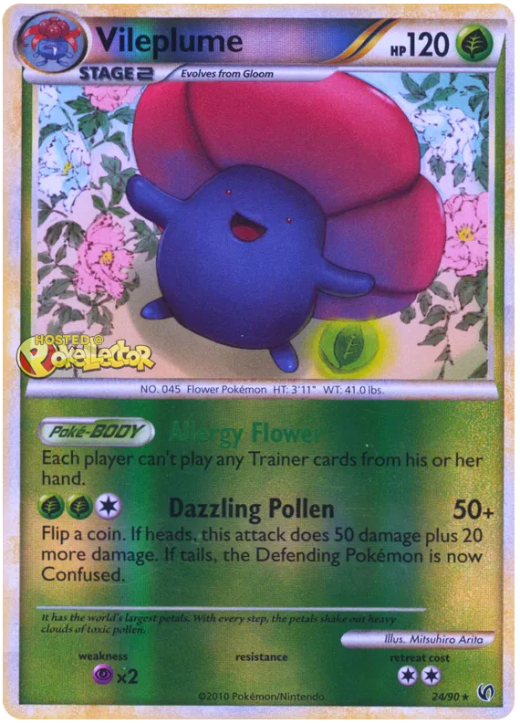 Vileplume - HS Undaunted #24