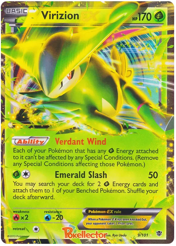 Virizion EX - Plasma Blast #9