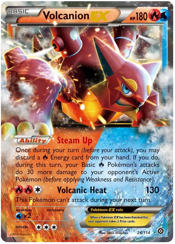 Volcanion EX - Steam Siege #26