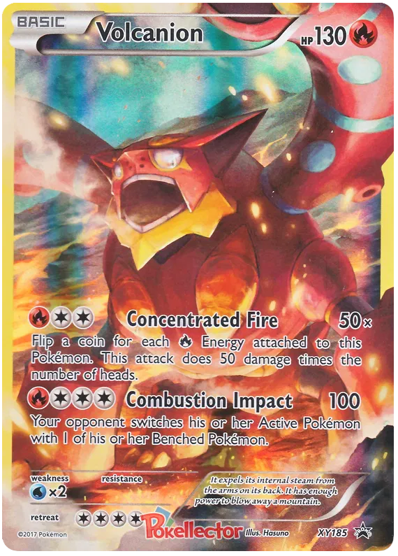 Volcanion - XY Promos #185