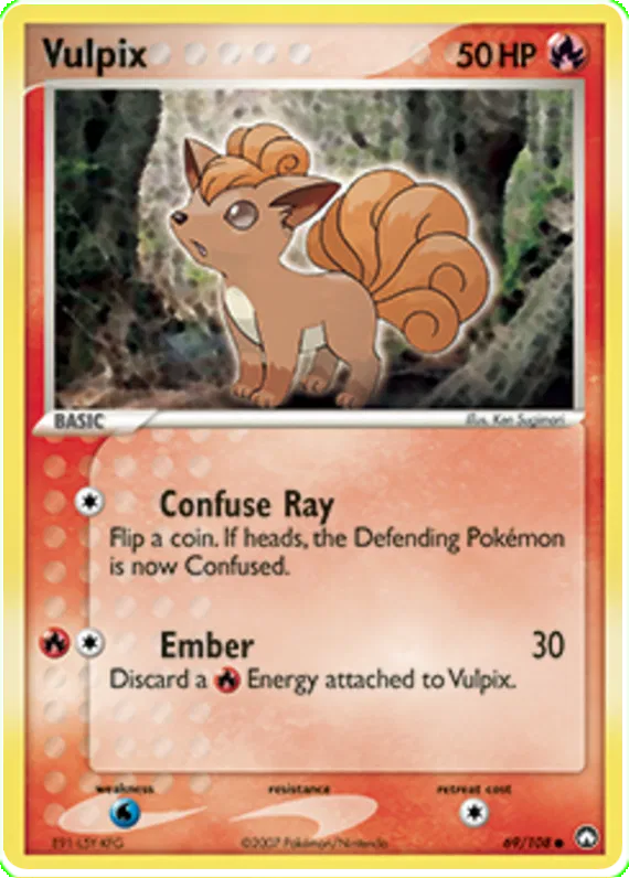 Vulpix - EX Power Keepers #69