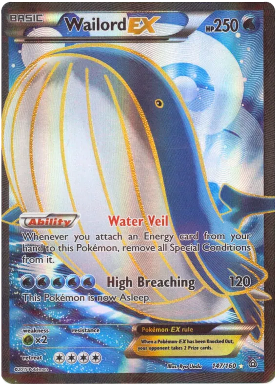 Wailord EX - Primal Clash #147