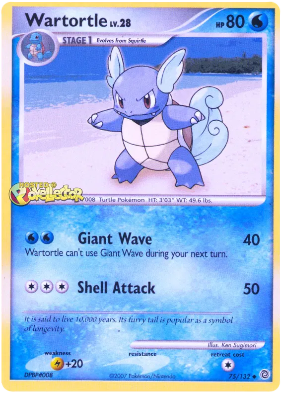 Wartortle - Secret Wonders #75