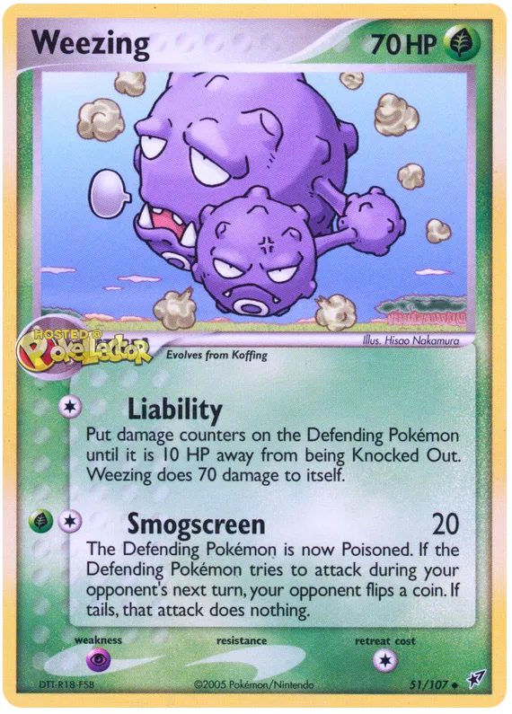 Weezing - EX Deoxys #51