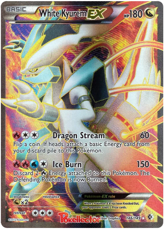 White Kyurem EX - Boundaries Crossed #146