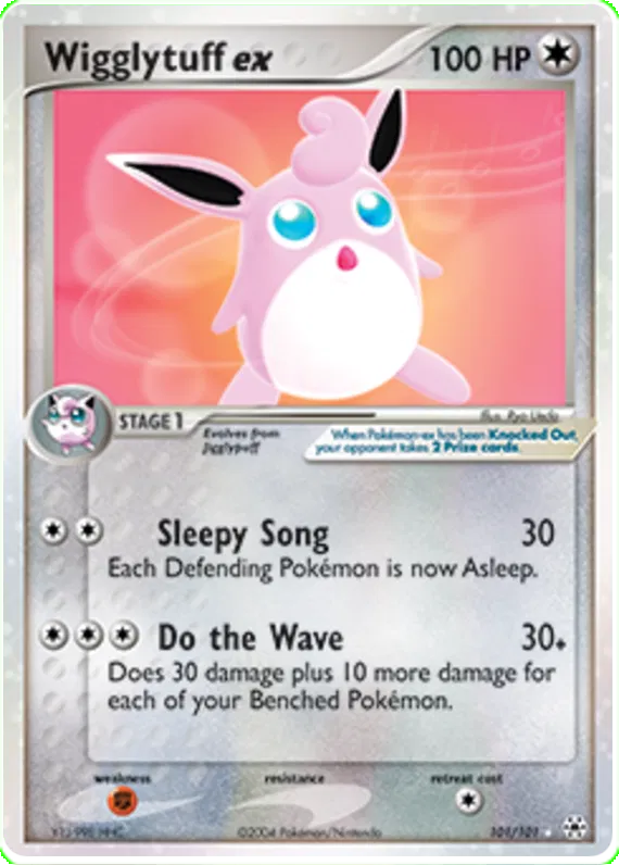 Wigglytuff ex - EX Hidden Legends #101