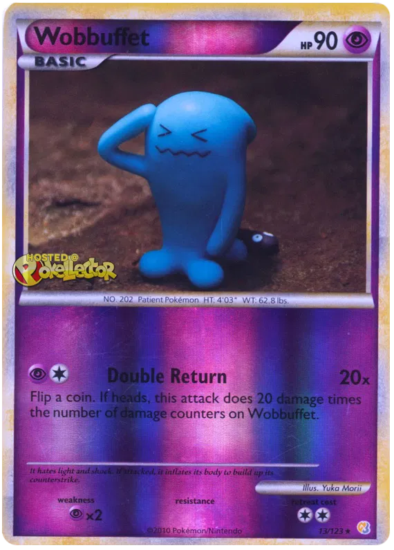 Wobbuffet - HeartGold SoulSilver #13