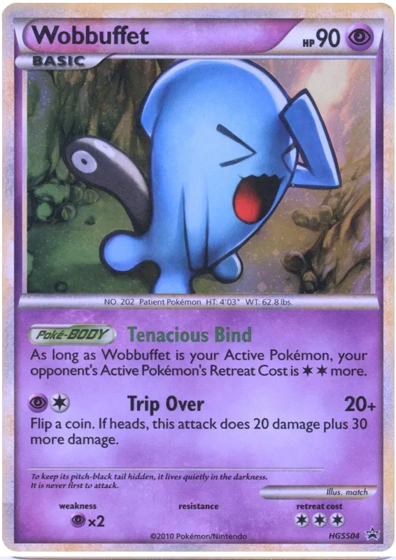 Wobbuffet - HeartGold SoulSilver Promos #4