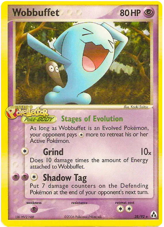 Wobbuffet - EX Legend Maker #28