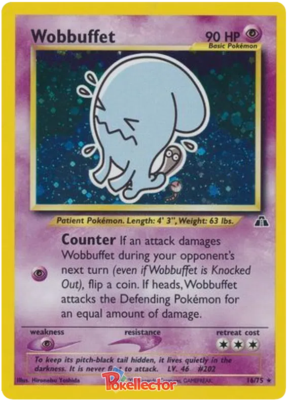 Wobbuffet - Neo Discovery #16