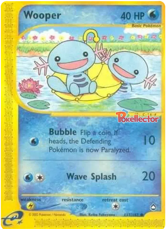 Wooper - Aquapolis #117