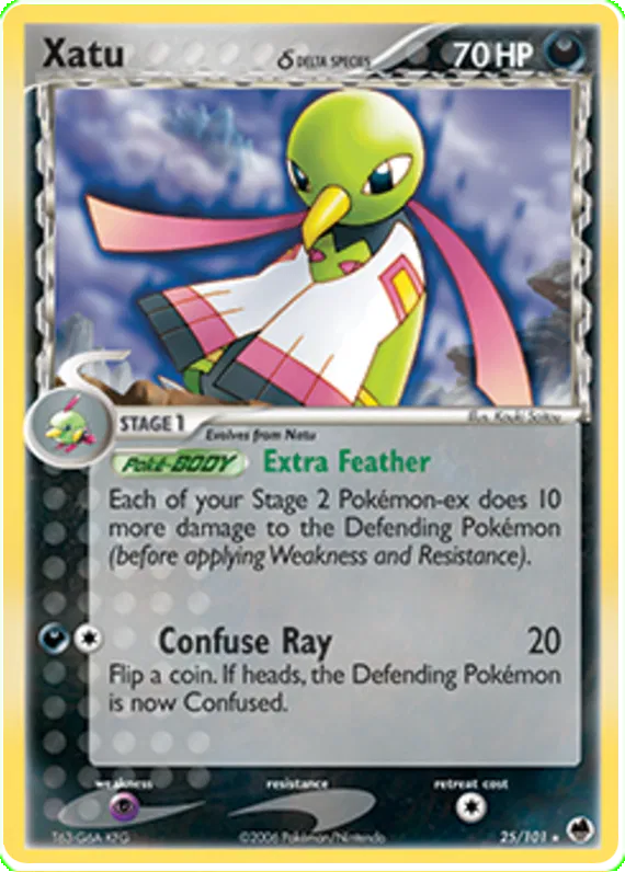 Xatu  (delta species) - EX Dragon Frontiers #25