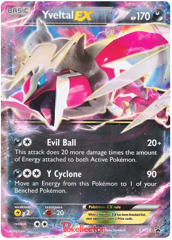 Yveltal EX - XY Promos #150