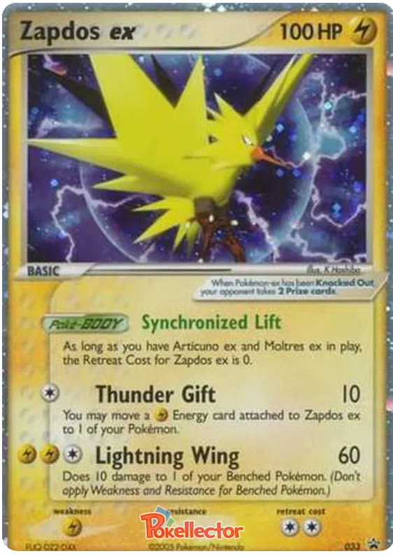 Zapdos ex - Nintendo Promos #33