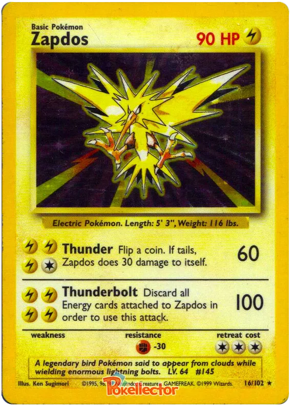 Zapdos - Base Set #16