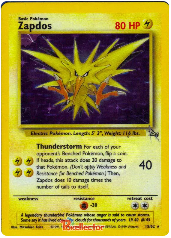 Zapdos - Fossil #15