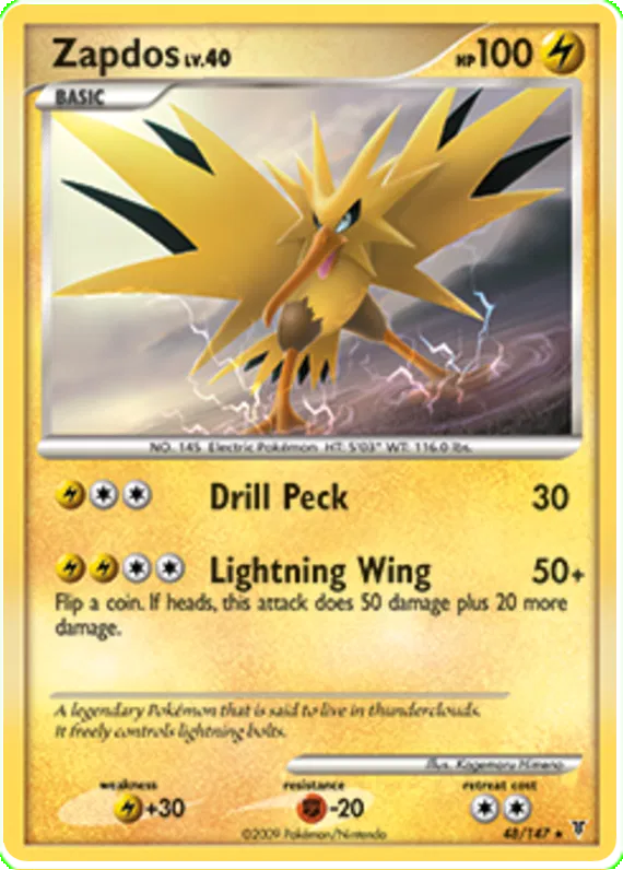 Zapdos - Platinum - Supreme Victors #48