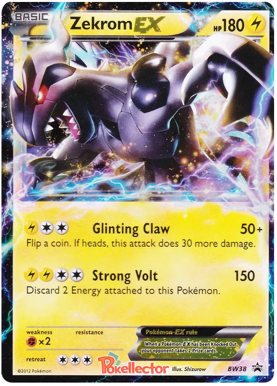 Zekrom EX - Black & White Promos #38