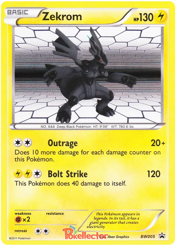 Zekrom - Black & White Promos #5