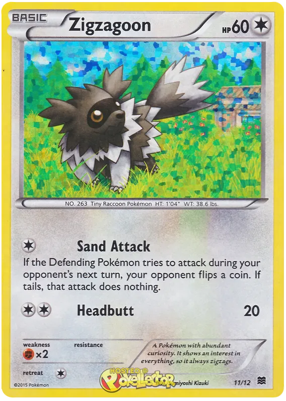 Zigzagoon - McDonald's Collection (2015) #11