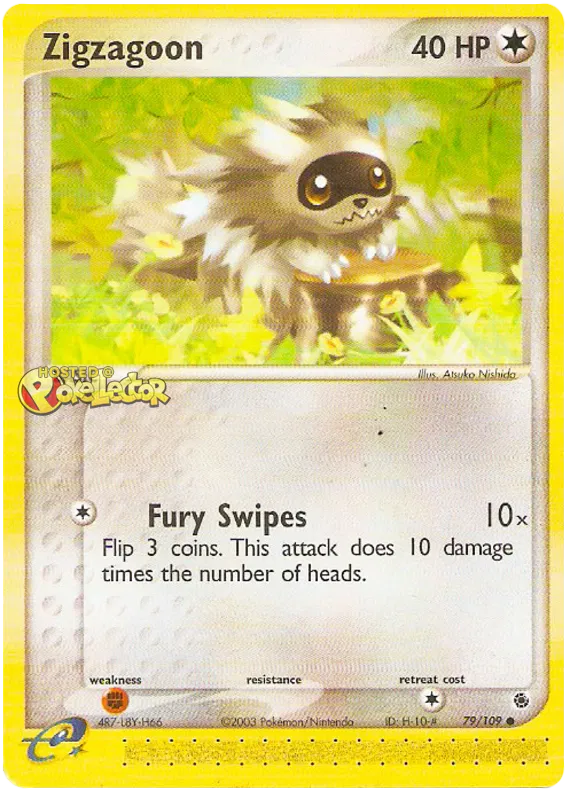 Zigzagoon - EX Ruby & Sapphire #79