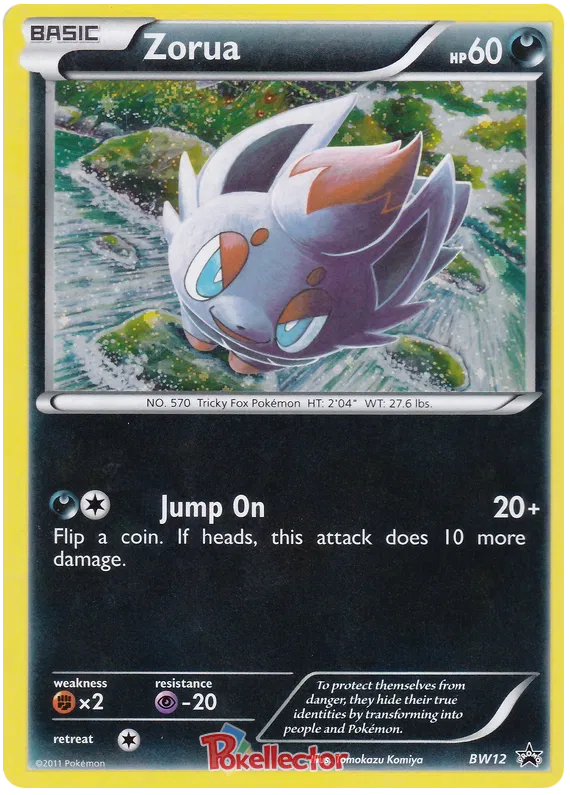 Zorua - Black & White Promos #12