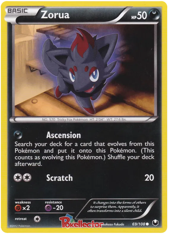 Zorua - Dark Explorers #69