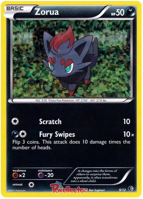 Zorua - McDonald's Collection (2011) #9