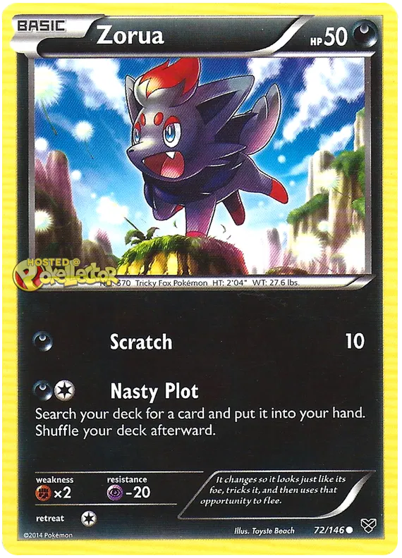 Zorua - XY #72