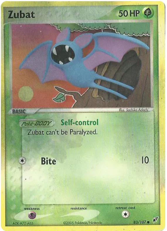 Zubat - EX Deoxys #83