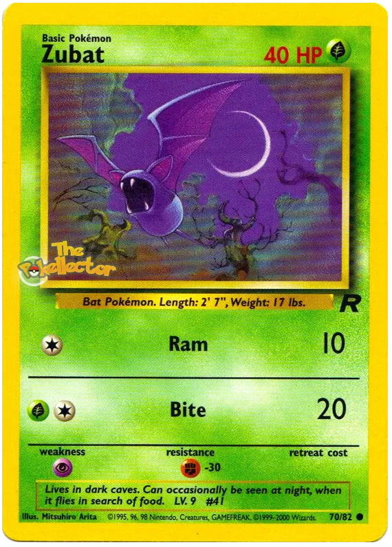 Zubat - Team Rocket #70