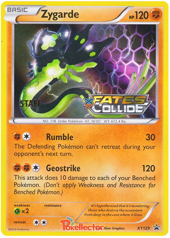 Zygarde - XY Promos #129